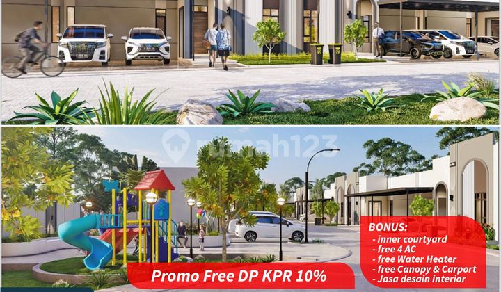 Dijual rumah Cluster di Jl. Purnama, Pontianak Selatan, Pontianak