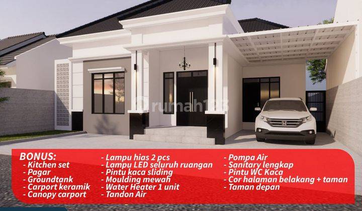 Dijual Rumah Premium di Jl. Paris 2, Gg. Disbun 1A Kencana Residence , Pontianak 1