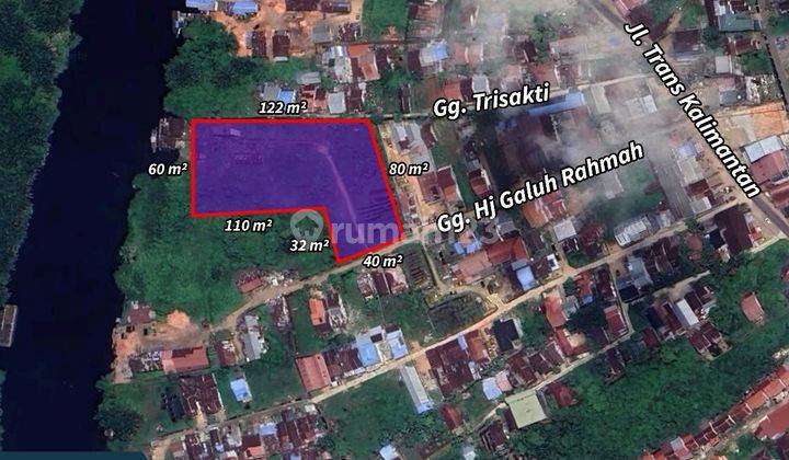 DIJUAL TANAH DI JL. TRANS KALIMANTAN, GG. HJ GALUH RAHMAH 1