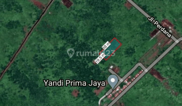 Di Jual Tanah di Jl. Perdana Mandiri, Pontianak 2