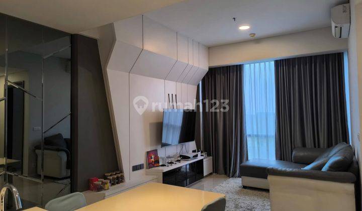 Dijual Apartemen Marigold Nava Park Bsd Type 2br Harga 3,5 M Fully Furnish Best View 2