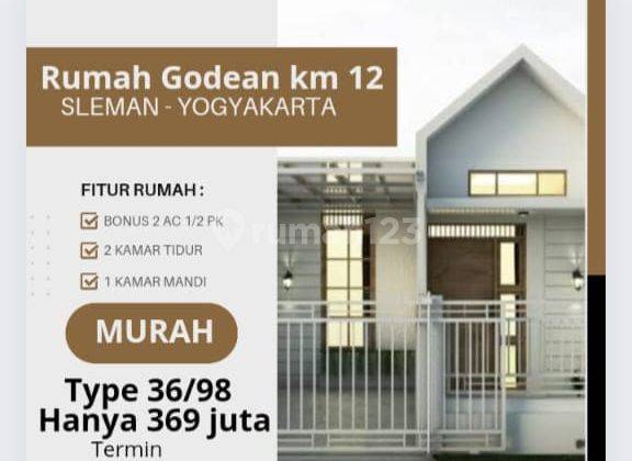 Rumah Murah Banget di Godean Km 12 Sleman Yogyakarta  1