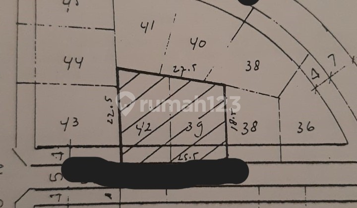 Land for sale in the elite area around Don Bosco School Semarang, 2 plots available. 2