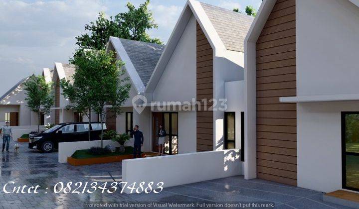 Rumah Dijual Dekat Ibarbo Park Sleman Yogya, Lt 85m2, Unit Terbatas 1