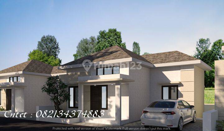 Kavling siap bangun, dekat LPMP Kalasan, 500 Jutaan, Model rumah bisa request 1