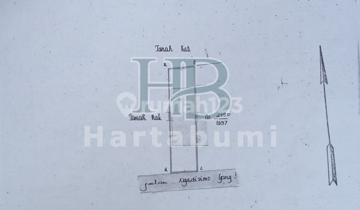 Tanah Dekat Kediri Mall Cocok Untuk Usaha 2