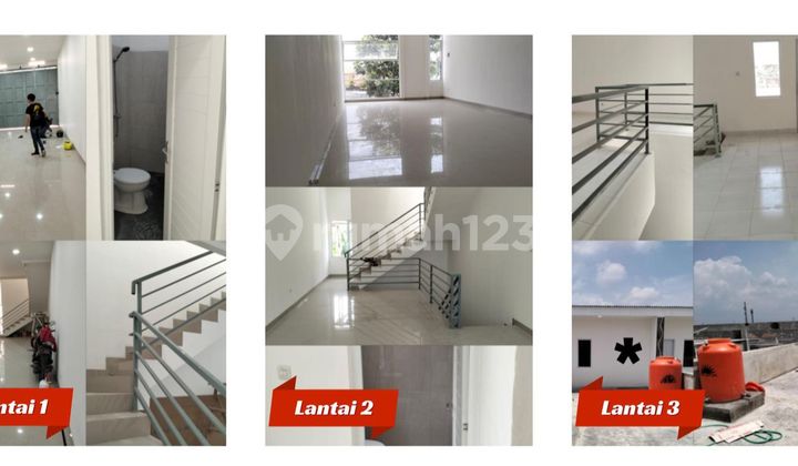 Dijual Ruko Baru 2,5 Lantai Di Jalan Holis Siap Huni