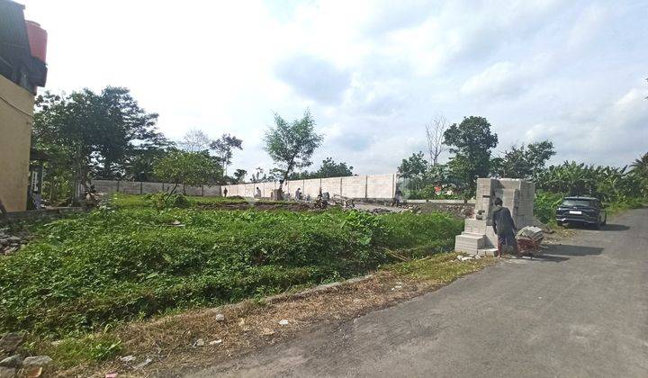 Tanah Dijual Jogja, Siap Ajb Utara Kampus Ugm View Gunung 5