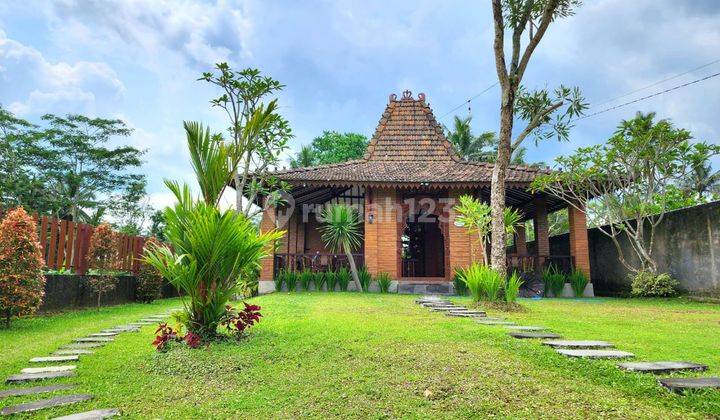 Villa Jogja Utara, View Sawah Merapi Bonus Water Heater 1