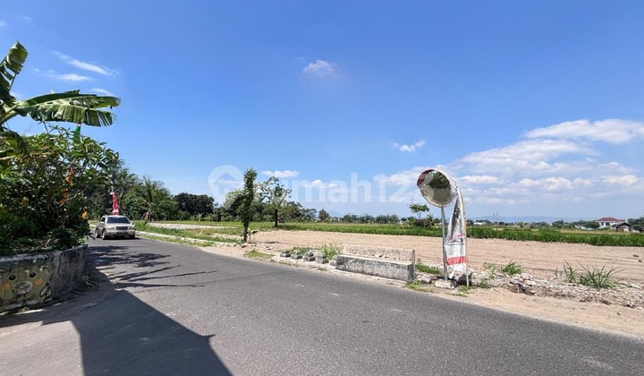  Dijual Tanah SHM Purwomartani Sleman Tepi Jalan Raya Dekat Candi Sambisari