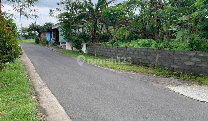 Tanah Pekarangan Mangku Jalan Aspal Dekat Depot Iwak Kalen Godean 9