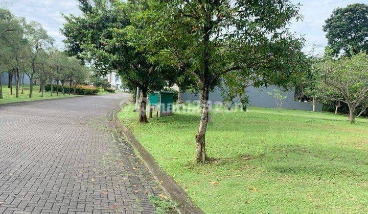 Dijual Kavling Luas Hadap Taman Posisi Hoek Di Bsd  2