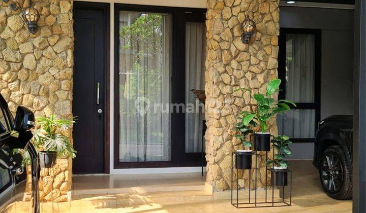  Rumah 2 Lt Semi Furnished Menarik Harga Cuma 3,1 M Nego di Bsd 2