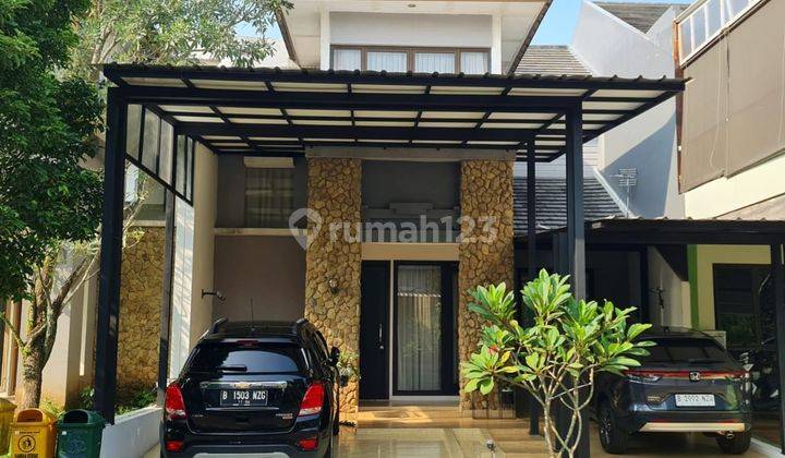  Rumah 2 Lt Semi Furnished Menarik Harga Cuma 3,1 M Nego di Bsd 1