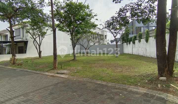 Dijual Kavling Bagus Dapat 3 View Barat utara selatan Di Bsd 