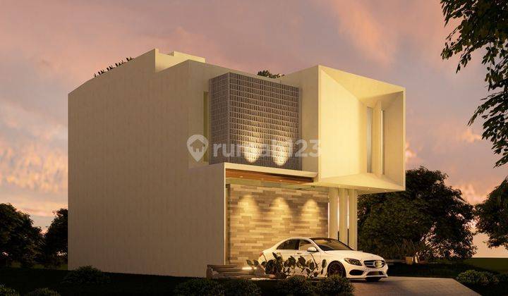 The Icon Rumah Hoek Taman 4,9 M Nego Dekat Gerbang Tol Serbaraja 1