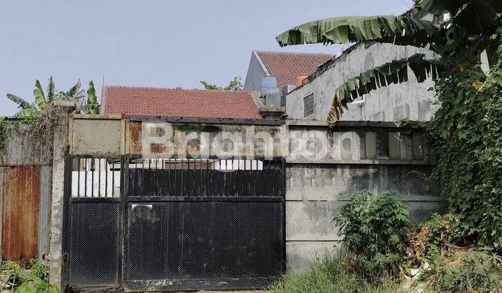 Tanah murah penyelesaian tomang Meruya Utara Jakarta Barat luas tanah 250 m2 pinggir jalan hadap utara 1