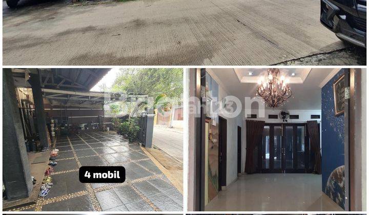 Murahnya rumah untuk donasi (program catering makan gratis), Rumah usaha dan tinggal luas tanah 260 m2, 2 lantai pinggir jalan carport bisa 4 mobil lengkap dgn kolam ikan bekasi barat dekat pasar cakung tol bintara dan stasiun cakung hadap selatan mi 1