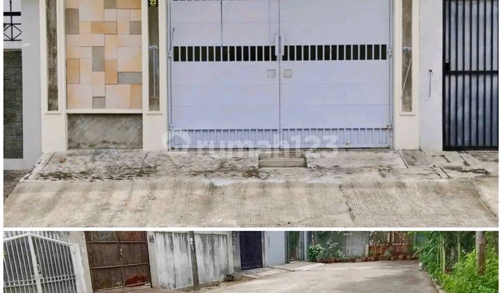 Rumah Bisa Buat Usaha Siap Huni Jalan Mangga Duri Kepa Dekat Greenville Jakarta Barat, 2 Lantai Ukuran 5 X 27 M2 Hadap Selatan Row Jalan Lebar Bisa 4 Mobil Nego