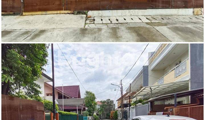 tanah / kavling kedoya utara Jakarta Barat, komplek perumahan ukuran 12 x 21,5 m2 SHM hadap selatan, dekat dengan pusat bisnis dan kuliner tol mall dll nego 1