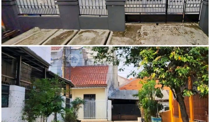 Rumah Kemanggisan Jakarta Barat Ukuran 12 X 16,5 M2 Siap Huni Kondisi Bagus 1 Lantai 1/2 Dekat Binus Cocok Untuk Rumah Kost Hunian Atau Usaha, Carport 3 Mobil Dan Garasi 1 Mobil Hadap Timur Row Jalan 2 Mobil, Nego