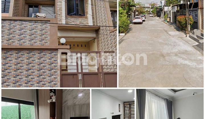 Rumah murah Green Garden Jakarta Barat, rumah 3 lantai lengkap dgn full furnish privat gym ruang tenis meja dijual komplit, harga nego 1