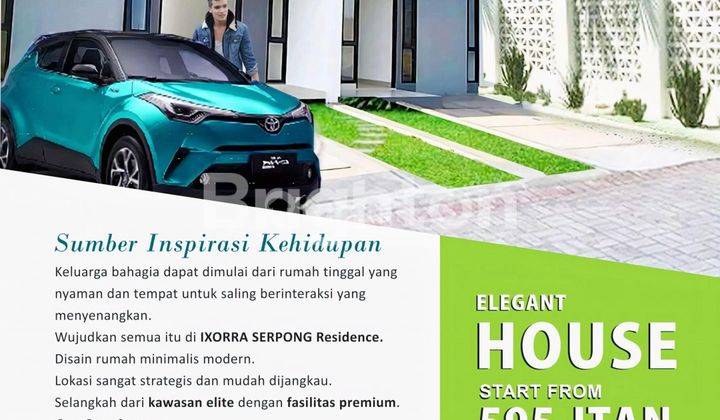 Perumahan Ixorra Serpong Residence Jl. Raya Parung Panjang Desa Kemuning, Kec. Legok , Kab. Tangerang harga mulai 500jtan, bisa langsung AJB 1