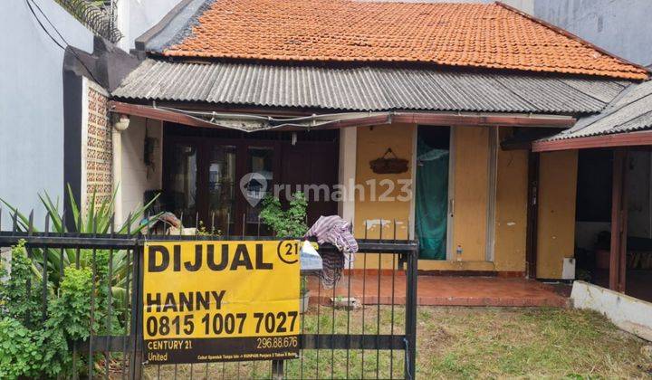 Rumah Tua Lokasi Strategis Di Cempaka Putih Jakarta Pusat S6621  2