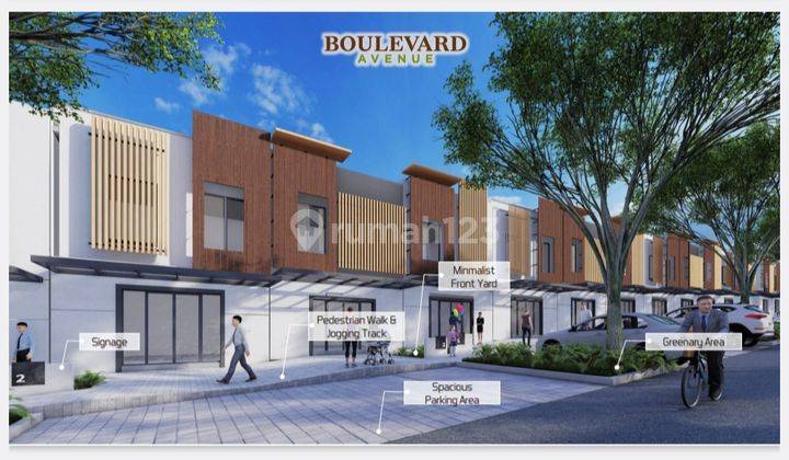 Town house Central Hills, Boulevard Avenue new lounching harga masih perdana di Central Hills  3