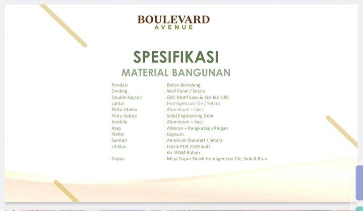 Town house Central Hills, Boulevard Avenue new lounching harga masih perdana di Central Hills  12