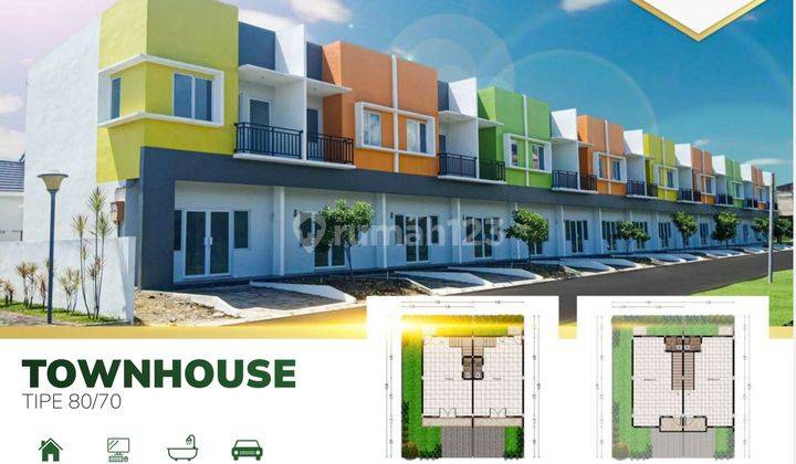Town house batu aji ready stock siap huni kawasan sudah ramai penduduk  1