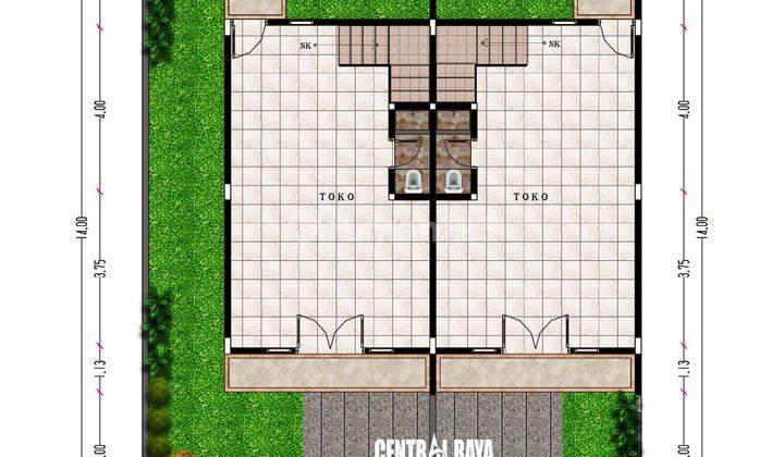 Town house batu aji ready stock siap huni kawasan sudah ramai penduduk  1
