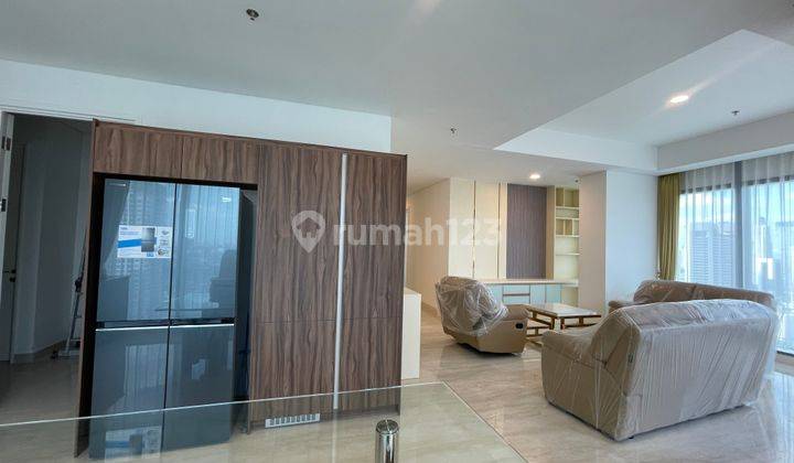 Dijual Murah Fully Furnished Apartemen 57 Promenade Tipe 3 BR Brand New di Grand Indonesia 2 Minutes To Mrt 1