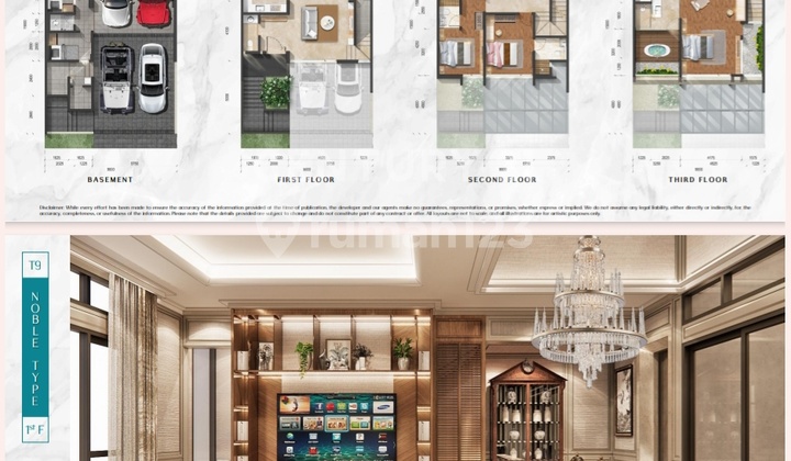 Rumah Baru Dan Mewah Citra Lake Villa Jakarta Barat Type Noble 2