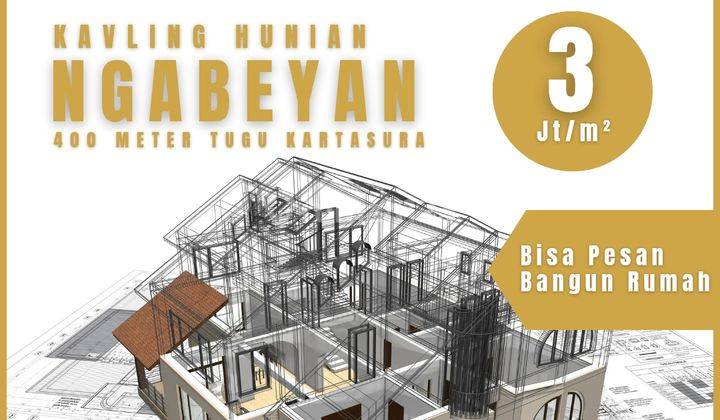 Launching Kavling Hunian Ngabeyan Kartasura, Bisa Pesan Bangun Rumah 2 Lantai, Promo 1
