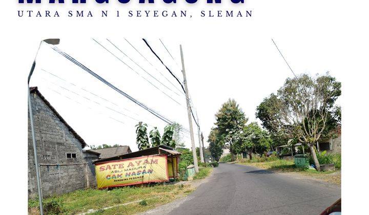 Tanah SHM 103 m², 10 Menit Pemda Sleman, Rp 2Jtan/m2 1