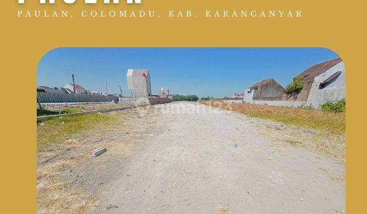 Tanah Premium Colomadu, Shm, 99 M2, Rp. 4Jtan m2 1