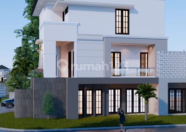 Dijual Rumah 3 Lantai Renovasi New Total , Row Jalan Besar Area Boulevard di Puspita Loka Bsd City 2