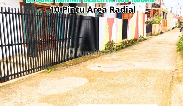 Dijual Rumah Beserta Kos Kosan 10 Pintu Pusat Kota Palembang 1