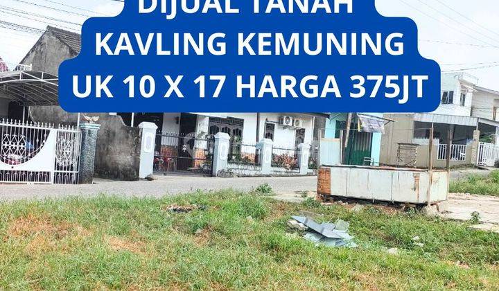 Dijual Tanah Kavling Lokasi Kemuning Palembang 1