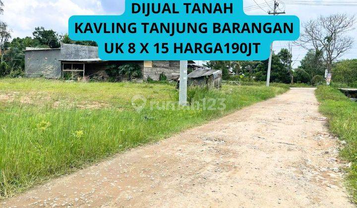 Tanah Kavling Murah Lokasi Tanjung Barangan Palembang 1