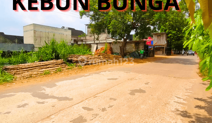 Tanah Rumah Pinggir Jalan Kebun Bunga Palembang 1
