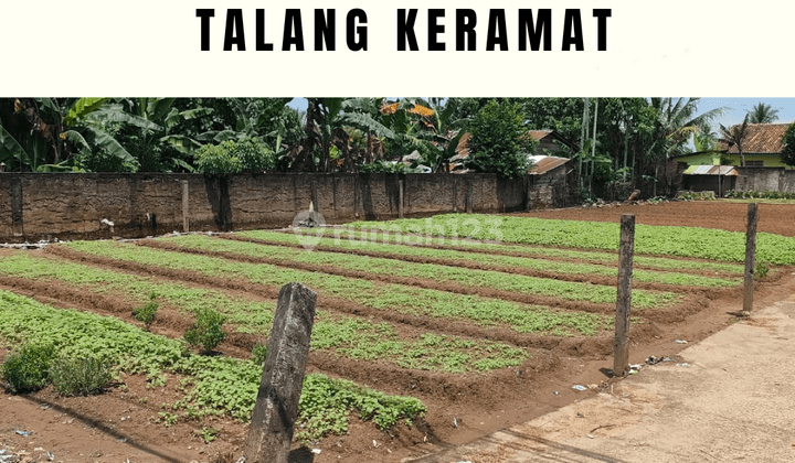Tanah Rumah Siap Bangun Talang Keramat 1