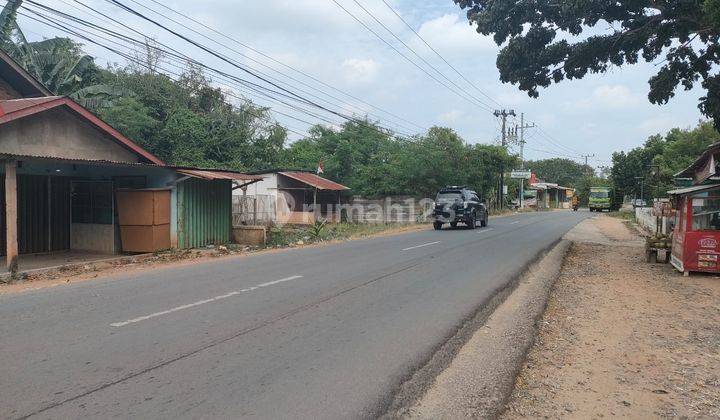 Dijual Tanah Kosong Lokasi Pinggir Aspal Lintas Arah Ke Tol 2