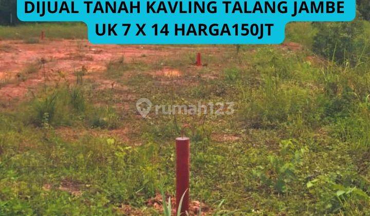 Dijual Tanah Kavling Talang Jambe Palembang  1