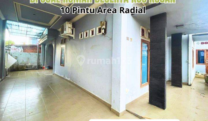 Dijual Rumah Beserta Kos di Area Radial Palembang  1