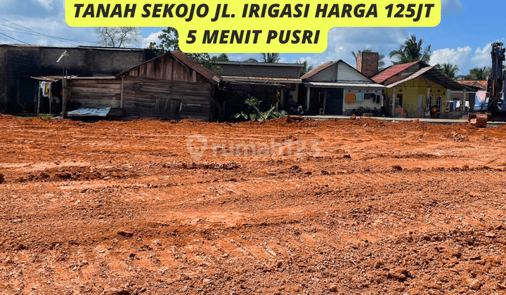 5 Menit Pusri Lokasi Sekojo Harga 100Jt an, Surat SHM 1