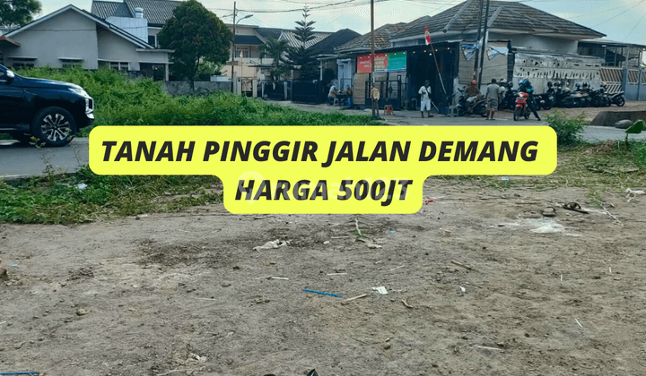 Tanah Murah Kota Palembang, Pinggir Jalan Dekat Griya Agung 1