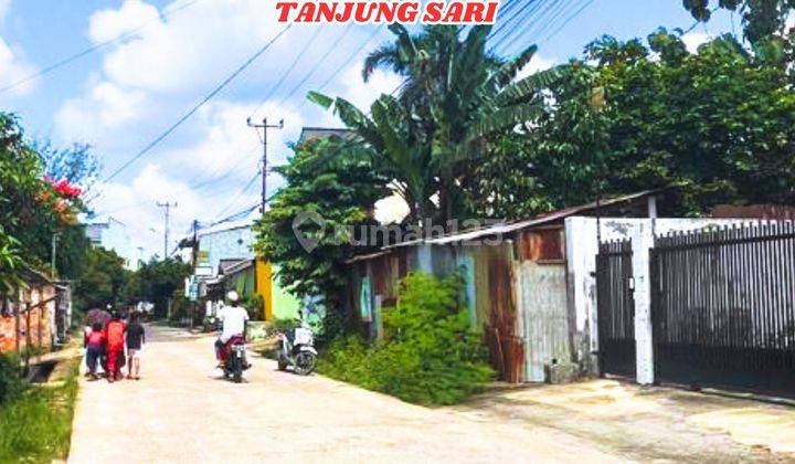 Dijual Tanah di Palembang Pinggir Jalan Tanjung Sari  1