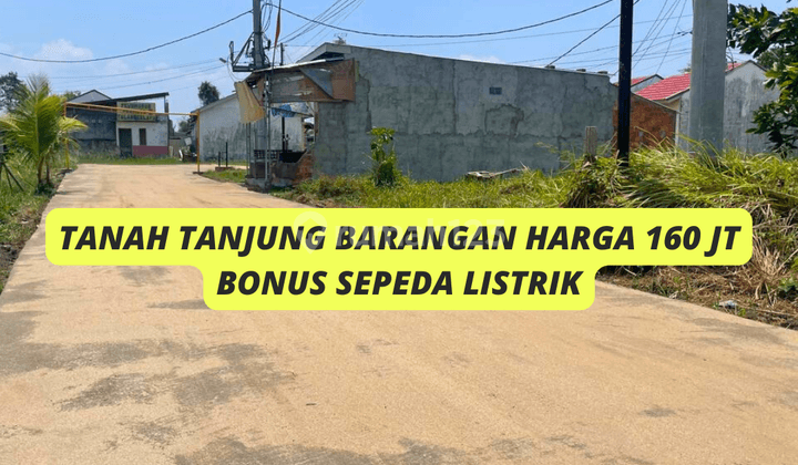 Tanah Murah Kota Palembang, Harga 160JT, 10 Menit Pintu Tol 1